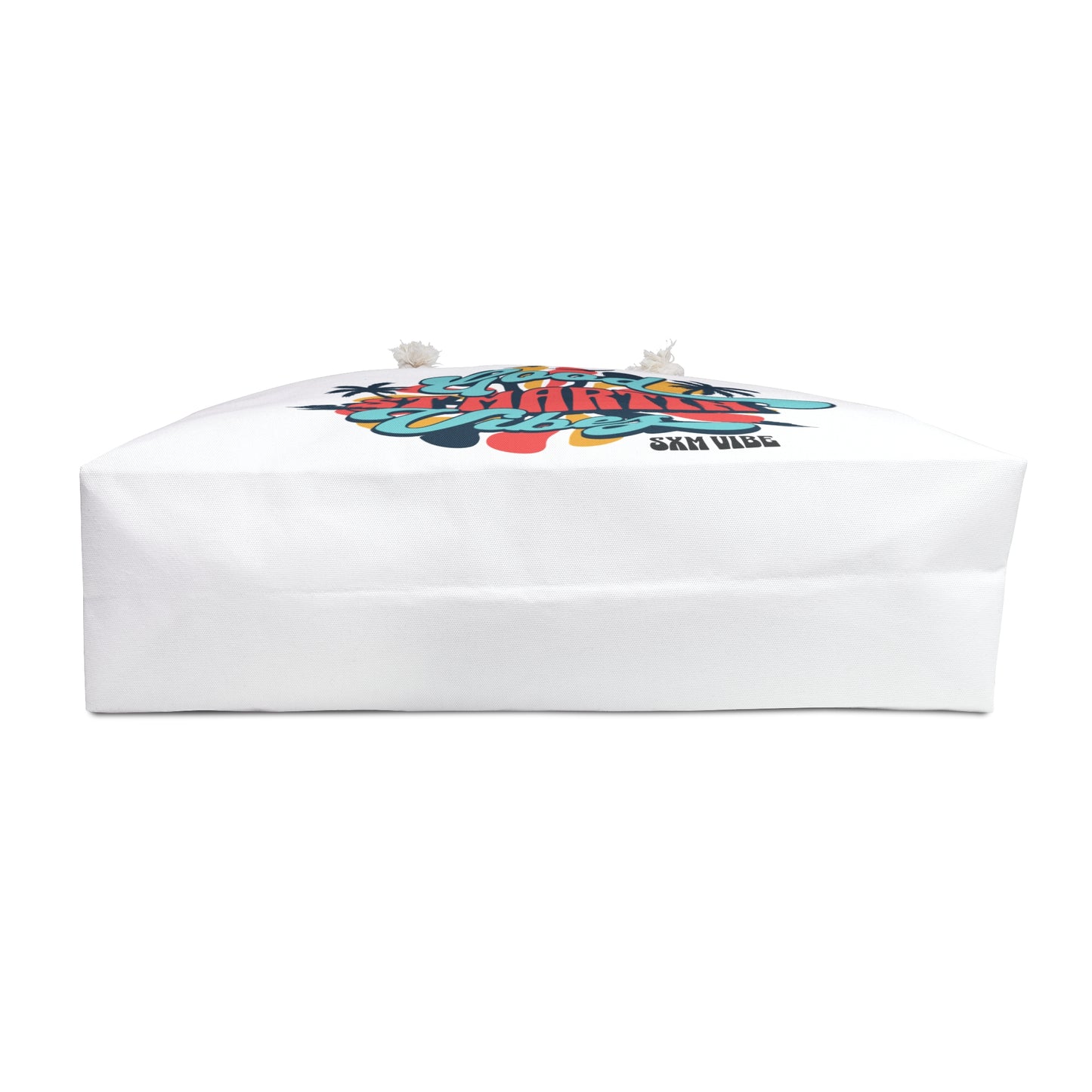 Good Vibes, (White) 1 Logo, Weekender Bag