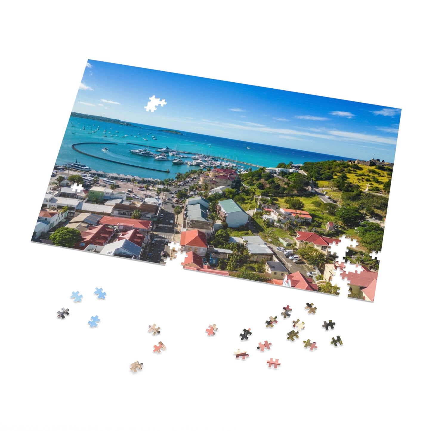 Marigot Jigsaw Puzzle with Tin Box