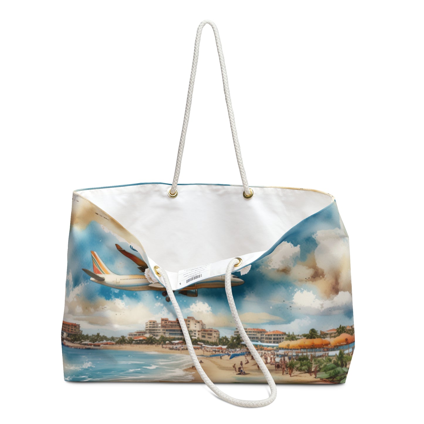 St Martin Watercolor Style 1 Logo, Weekender Bag
