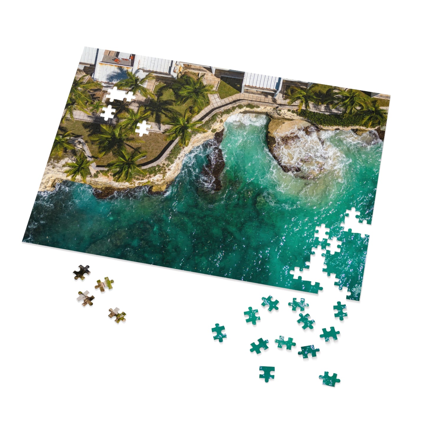 Cupecoy water Jigsaw Puzzle with Tin Box