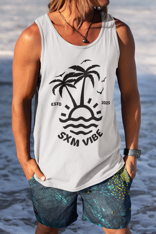Camiseta clásica para hombre / Blanco y negro